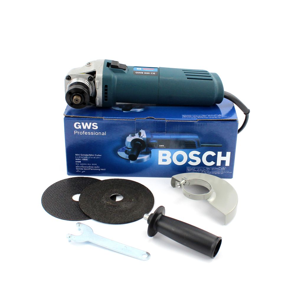 Болгарка BOSCH GWS 850 CE PRO (1600 Вт, 125 коло) з регулятором обертів Бош GWS 850 CE PRO