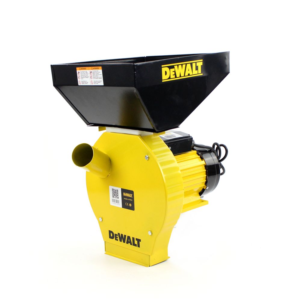Зернодробарка DeWalt DWS 4200 (4.2 кВт, 230 кг/год). Кормоподрібнювач для зерна і качанів кукурудзи