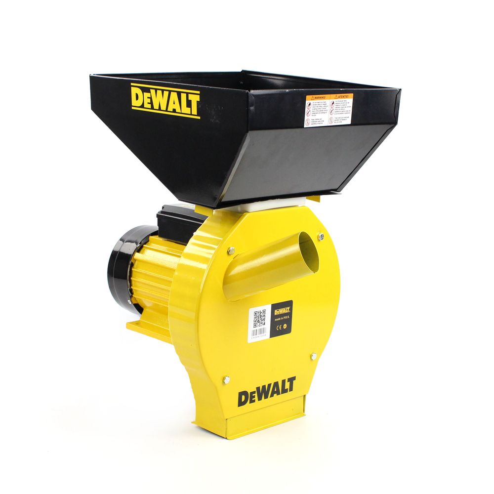 Зернодробарка DeWalt DWS 4200 (4.2 кВт, 230 кг/год). Кормоподрібнювач для зерна і качанів кукурудзи