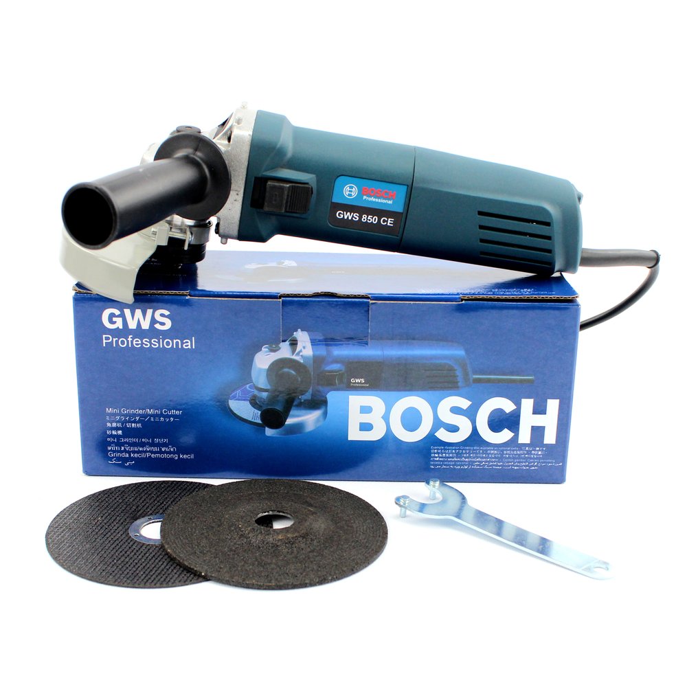 Болгарка BOSCH GWS 850 CE PRO (1600 Вт, 125 коло) з регулятором обертів Бош GWS 850 CE PRO