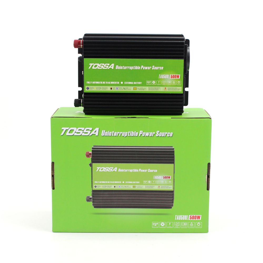 Перетворювач напруги (інвертор) 12-220V 500W Tossa TAU500L з функцією UPS
