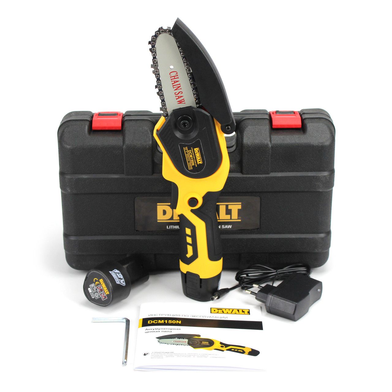 Аккумуляторная мини пила DeWalt DCM150N (12V, 3Аh) АКБ веткорез Девольт -  Склад Инструментов - интернет-магазин профессиональных инструментов для дома