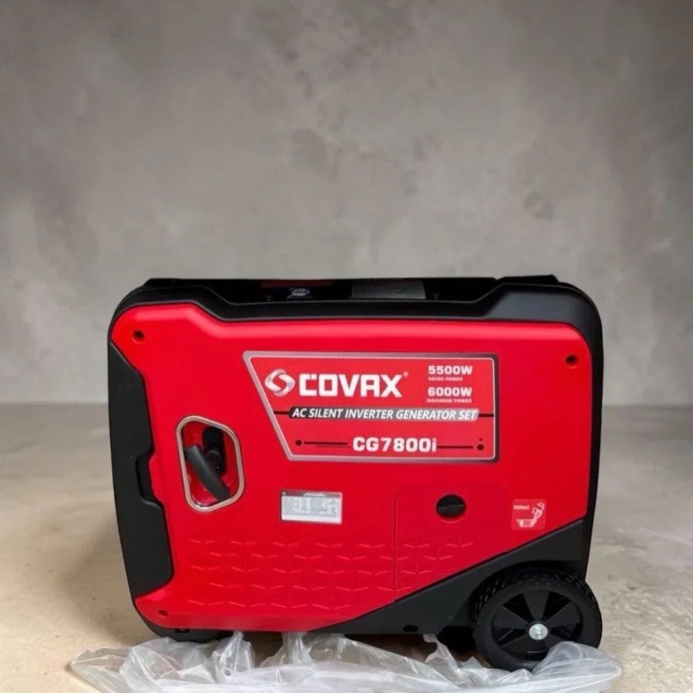 Інверторний генератор Covax CG7800i 6.0 кВт, тихий бензиновий генератор