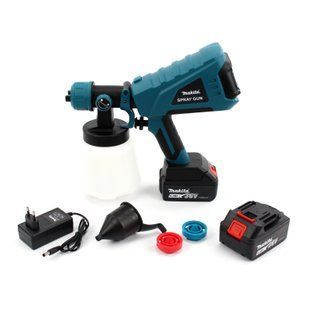 Акумуляторний фарбопульт Makita JK-SG5 PRO (36V, 6AH) АКБ фарбопульт з регулюванням ширини Макіта