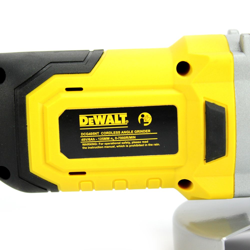 Акумуляторна болгарка DEWALT DCG405NT (48V, 6Ah) з регулятором обертів. КШМ Деволт