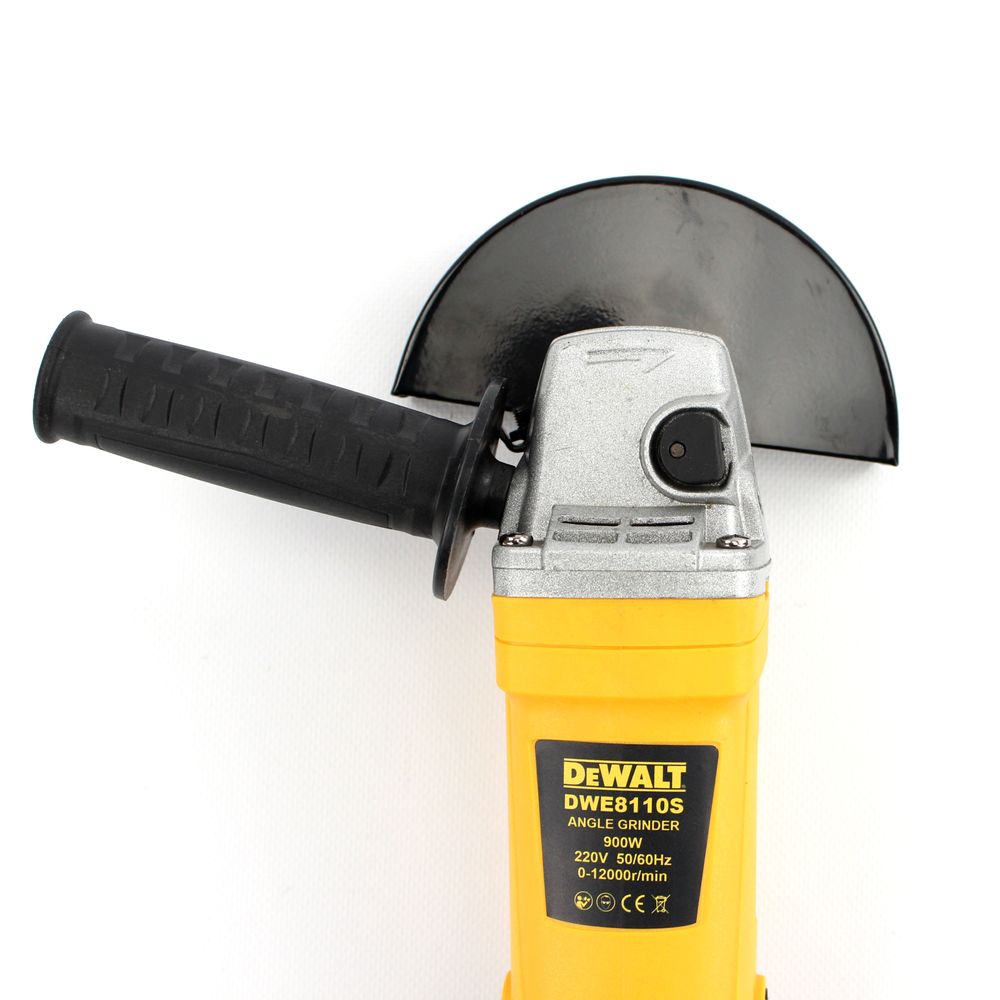 Болгарка DeWalt DWE8110S (900 Вт, 125 круг) Угловая шлифовальная машина с регулятором оборотов Деволт