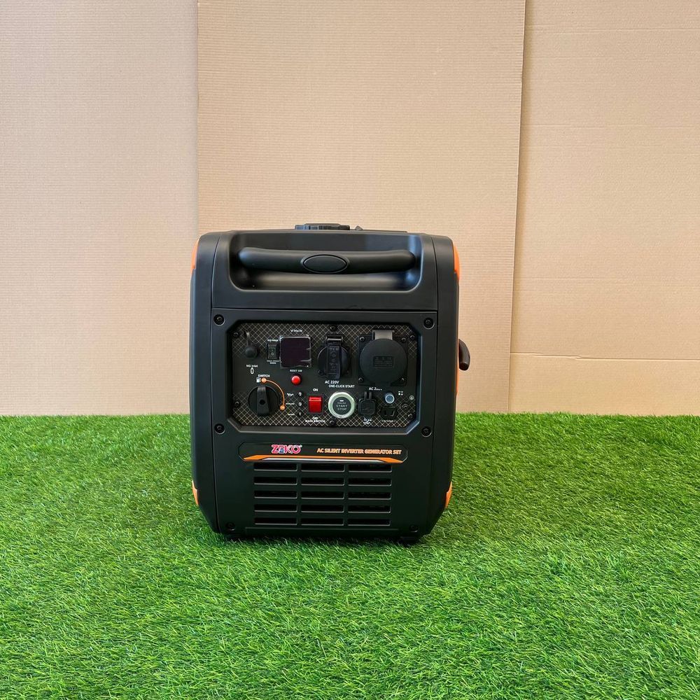 Инверторный генератор бензиновый Zeko ZK8700S-INV-EW-NG/GAZ 5.0 кВт, Газ-Бензин с Электростартером и Пультом ДК, тихий бензиновый генератор