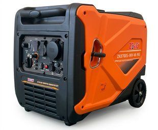 Інверторний бензиновий генератор Zeko ZK8700S-INV-EW-NG/GAZ 5.0 кВт, Газ-Бензин с Електростартером та Пультом ДК, тихий бензиновий генератор