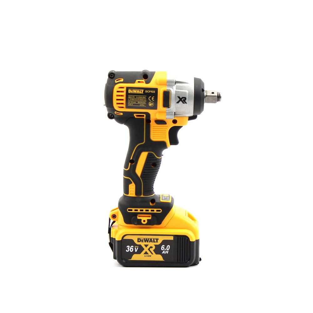 Аккумуляторный гайковерт DeWalt DCF922D2T (36V, 6AH). АКБ гайковерт Девольт