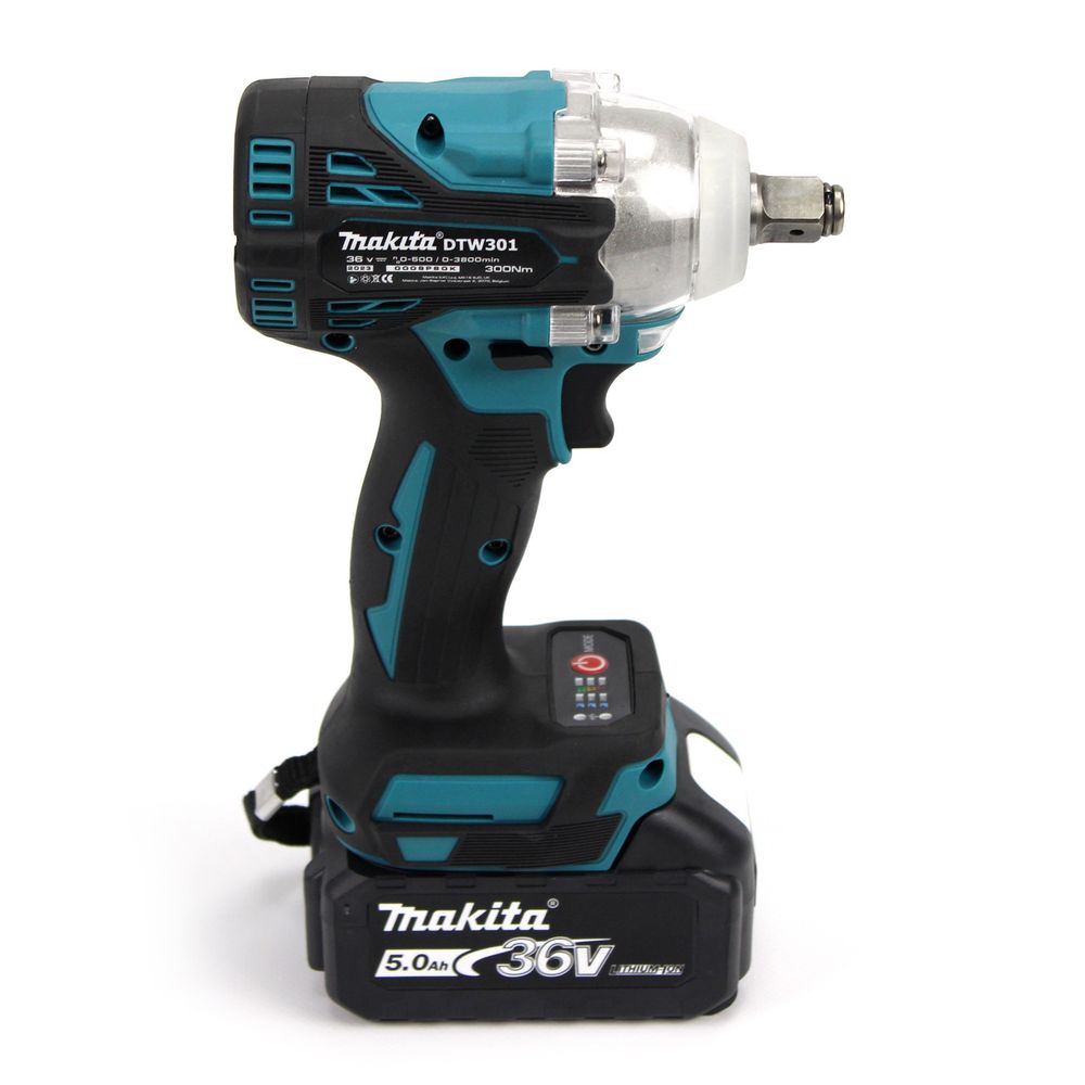 Аккумуляторный гайковерт Makita DTW301 (36V, 5AH) с набором инструментов. АКБ гайковерт Макита