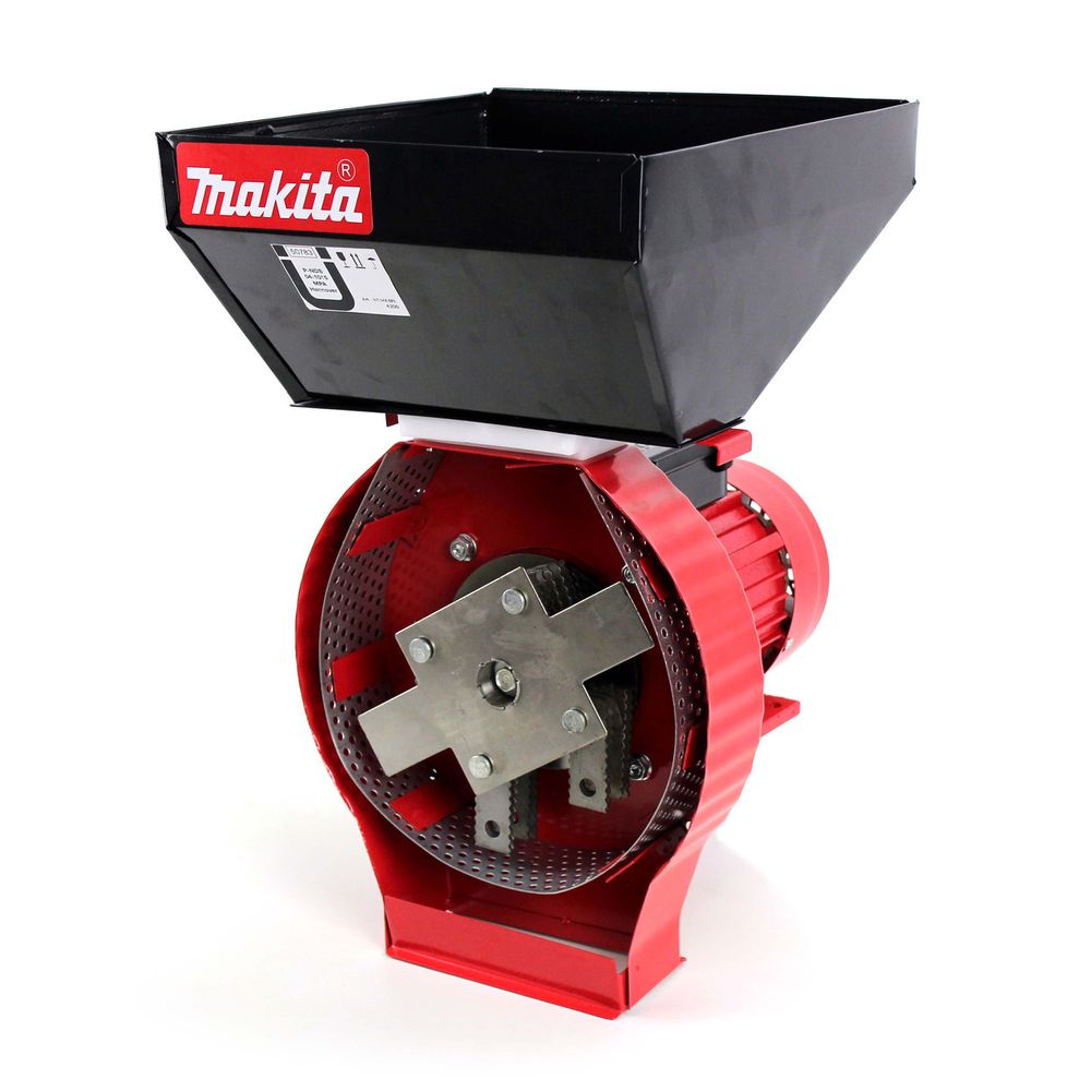 Зернодробилка Makita EFS 4200 (4.2 кВт, 280 кг/ч). Кормоизмельчитель Макита для зерна и початков кукурузы