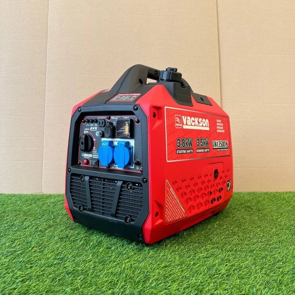 Інверторний генератор Vackson VK13500iS 3.8 кВт, тихий бензиновий генератор