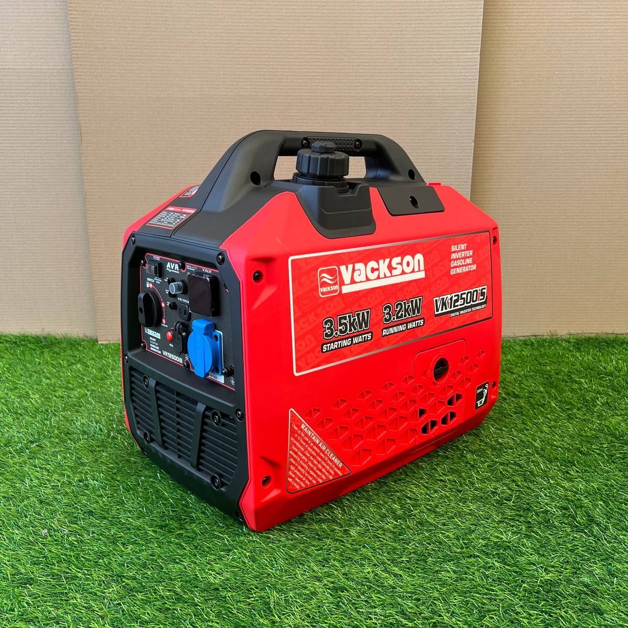 Инверторный генератор Vackson VK12500iS 3.5 кВт, тихий бензиновый генератор