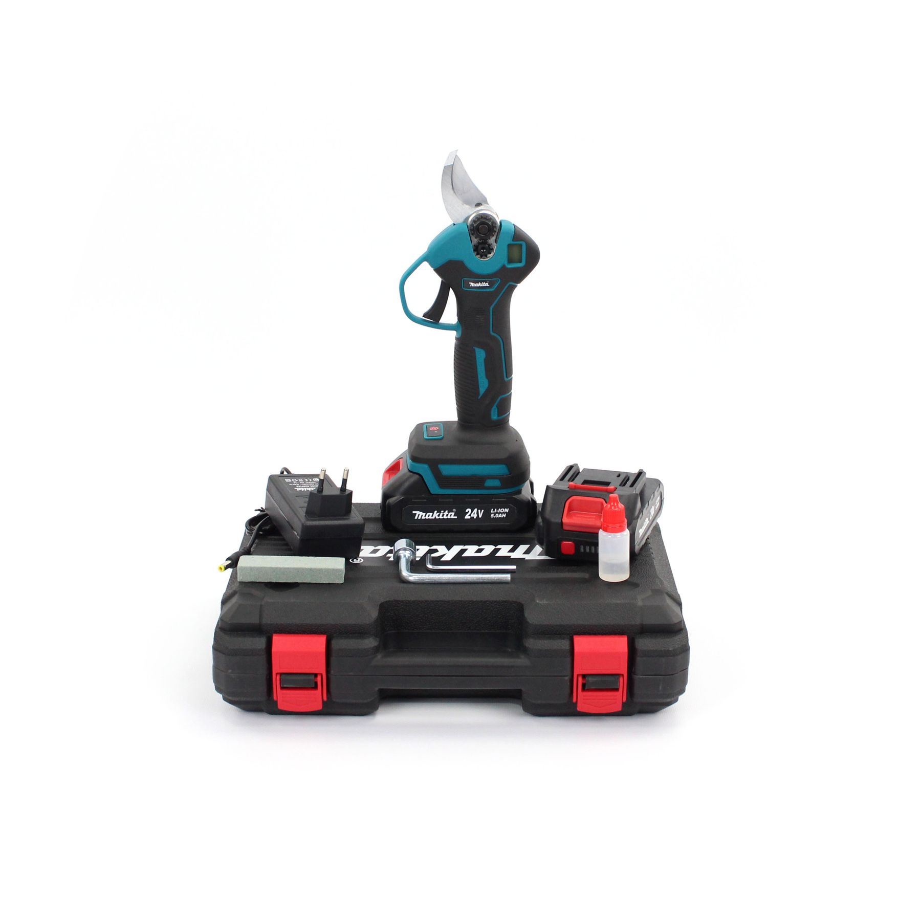 Аккумуляторный секатор Makita DUP 270 (24V, 5AH) АКБ секатор Макита - Склад  Инструментов - интернет-магазин профессиональных инструментов для дома