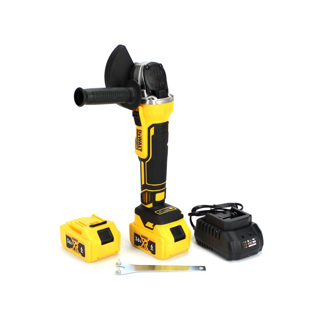 Аккумуляторная болгарка DeWalt DCG409P2 (36V, 6AH) с регулятором, АКБ УШМ Девольт, УШМ Деволт