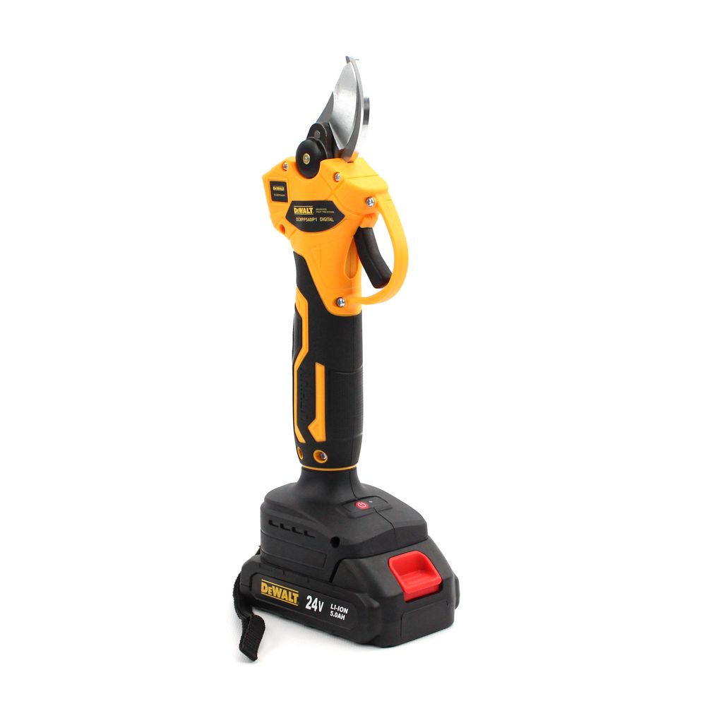 Акумуляторний секатор DeWalt DCMPP540P1 (24V, 5AH), АКБ секатор Девольт