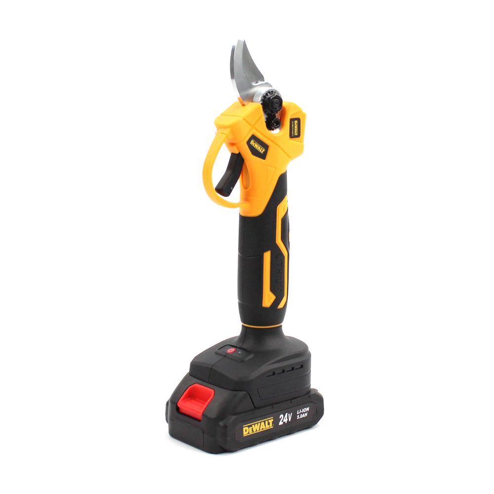 Акумуляторний секатор DeWalt DCMPP540P1 (24V, 5AH), АКБ секатор Девольт