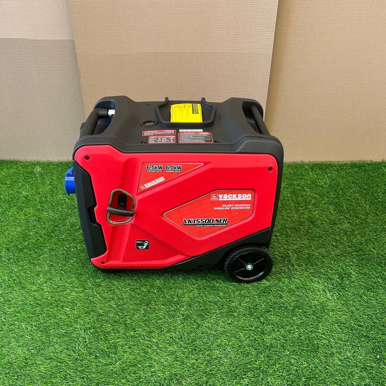 Інверторний генератор Vackson VK15500iSER 6.5 кВт с Електростартером та Пультом ДК, тихий бензиновий генератор