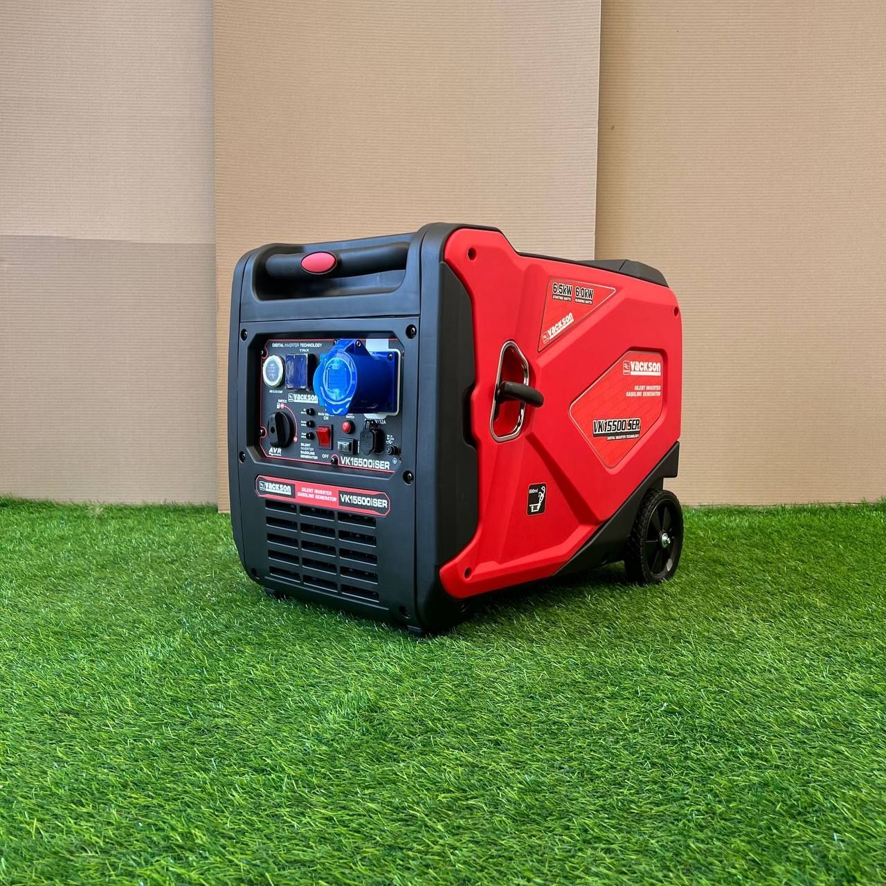 Інверторний генератор Vackson VK15500iSER 6.5 кВт с Електростартером та Пультом ДК, тихий бензиновий генератор