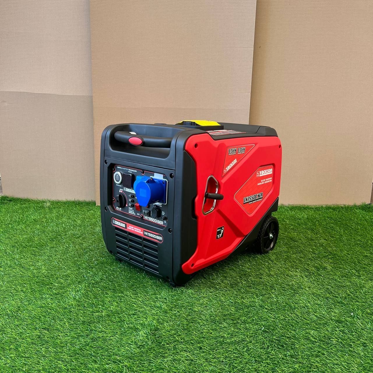 Інверторний генератор Vackson VK15500iSER 6.5 кВт с Електростартером та Пультом ДК, тихий бензиновий генератор
