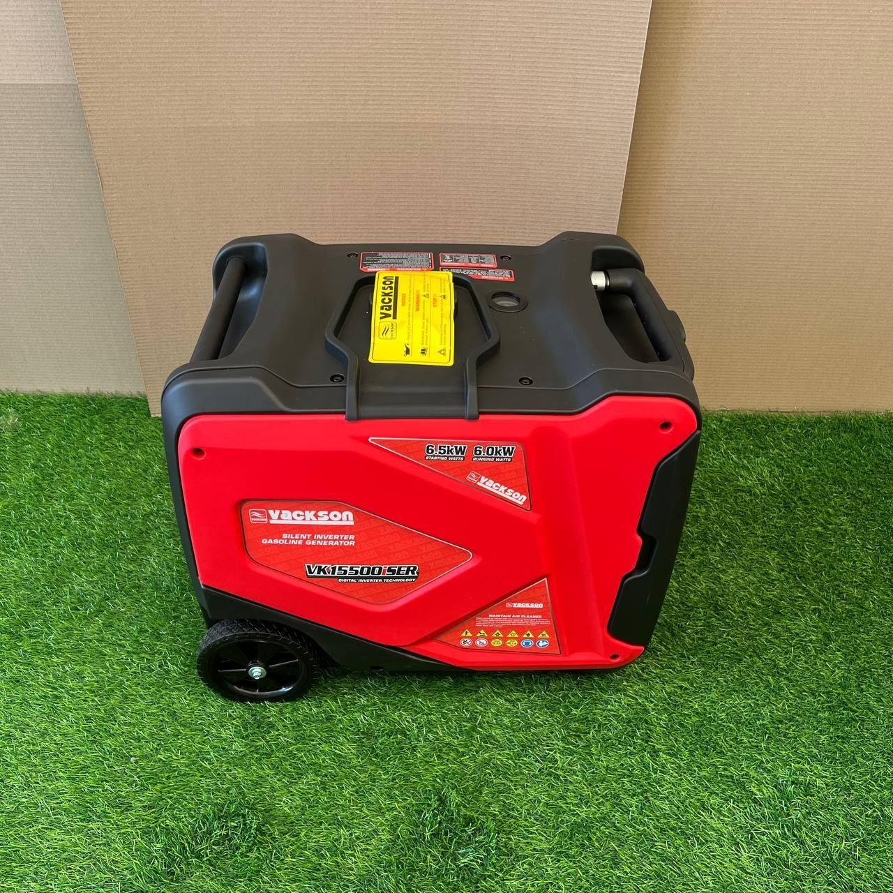 Інверторний генератор Vackson VK15500iSER 6.5 кВт с Електростартером та Пультом ДК, тихий бензиновий генератор