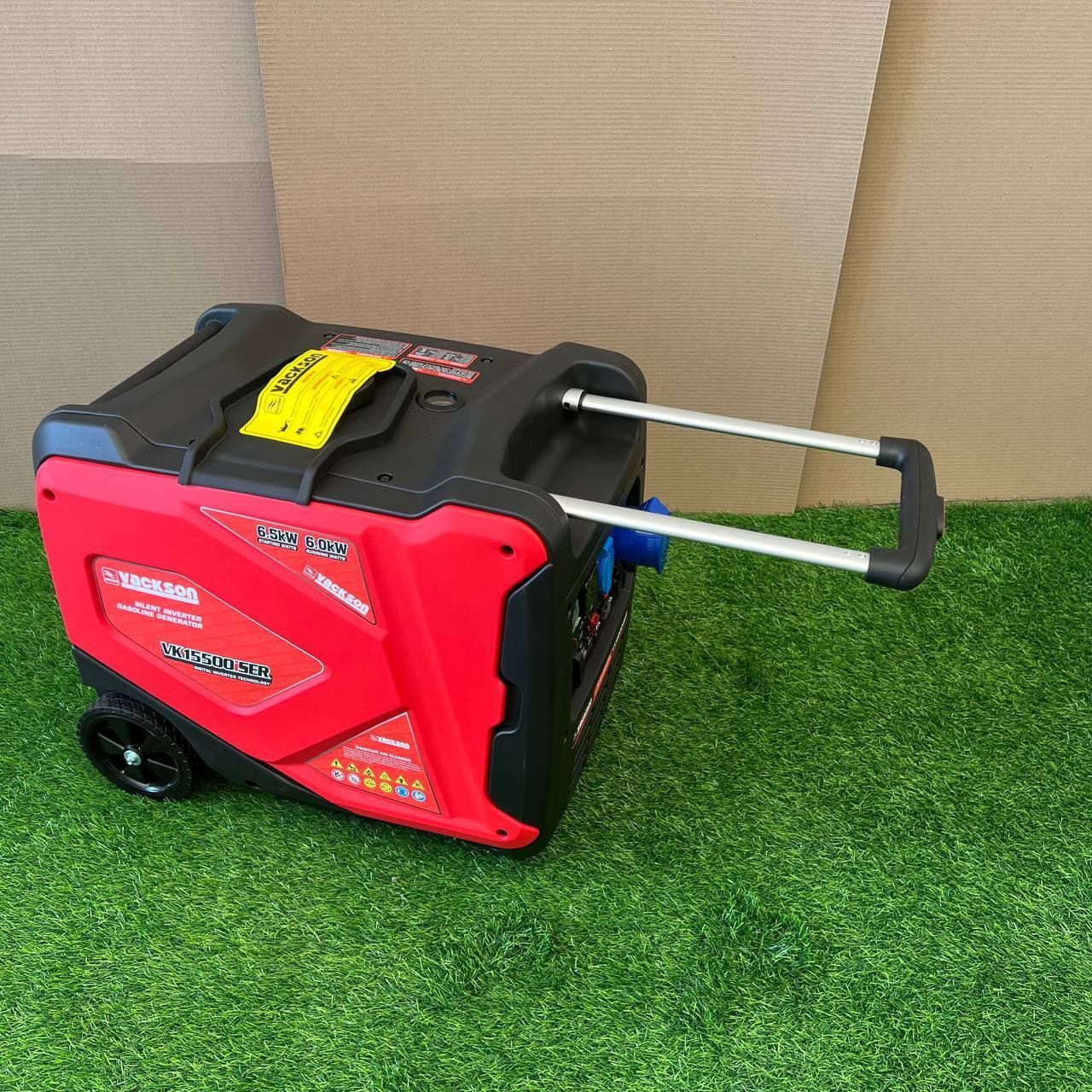 Інверторний генератор Vackson VK15500iSER 6.5 кВт с Електростартером та Пультом ДК, тихий бензиновий генератор