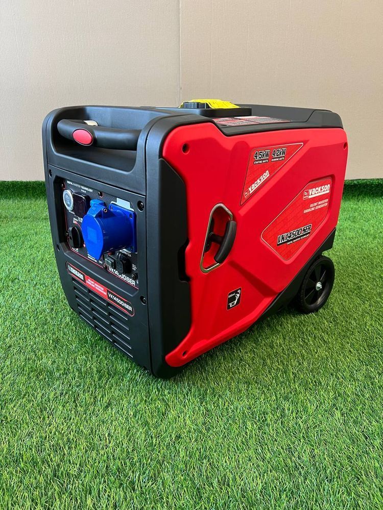 Інверторний генератор Vackson VK14500iSER 4.5 кВт с Електростартером та Пультом ДК, тихий бензиновий генератор
