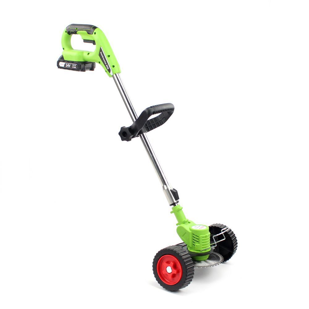 Акумуляторний тример Bosch EasyGrassCut 305 (24V, 5AH) АКБ тример з колесами