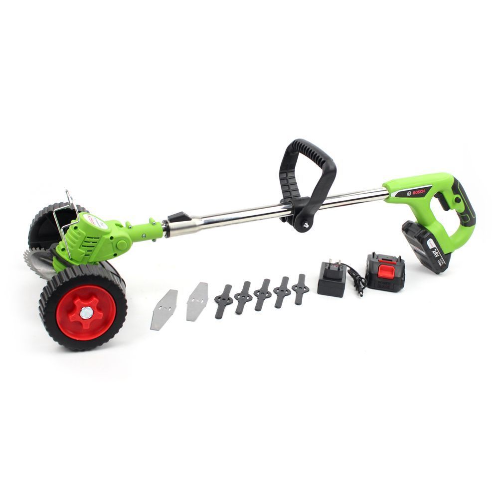 Акумуляторний тример Bosch EasyGrassCut 305 (24V, 5AH) АКБ тример з колесами