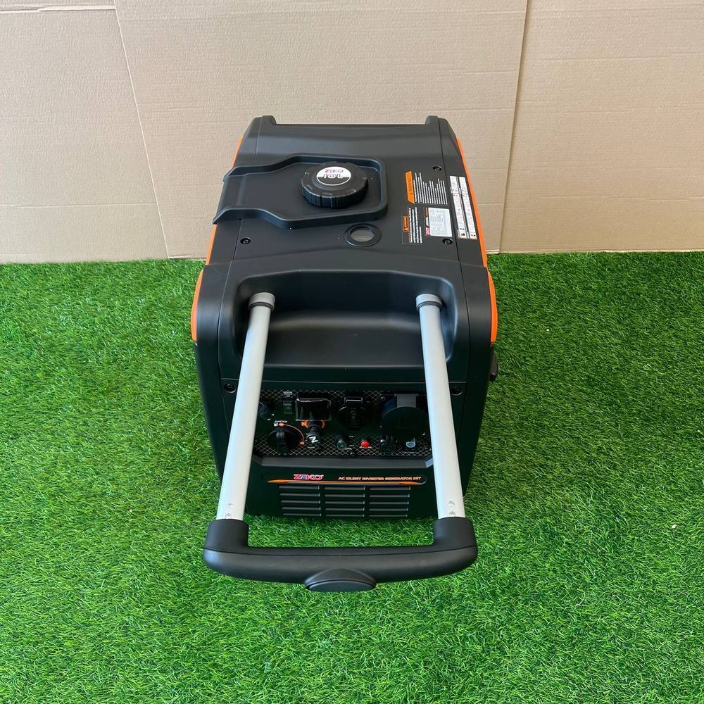 Інверторний бензиновий генератор Zeko ZK8700S-INV-W-NG/GAZ 5.0 кВт, Газ-Бензин, тихий бензиновий генератор