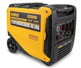 Інверторний генератор DeWalt DWG70i-SE 7.0 кВт с Електростартером та Пультом ДК, тихий бензиновий генератор