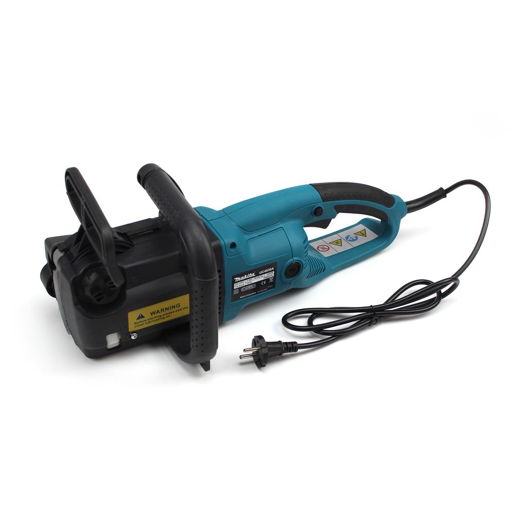 Электропила Makita UC4030A (шина 40 см, 2.0 кВт) с бесключевой натяжкой цепи. Электрическая пила Макита