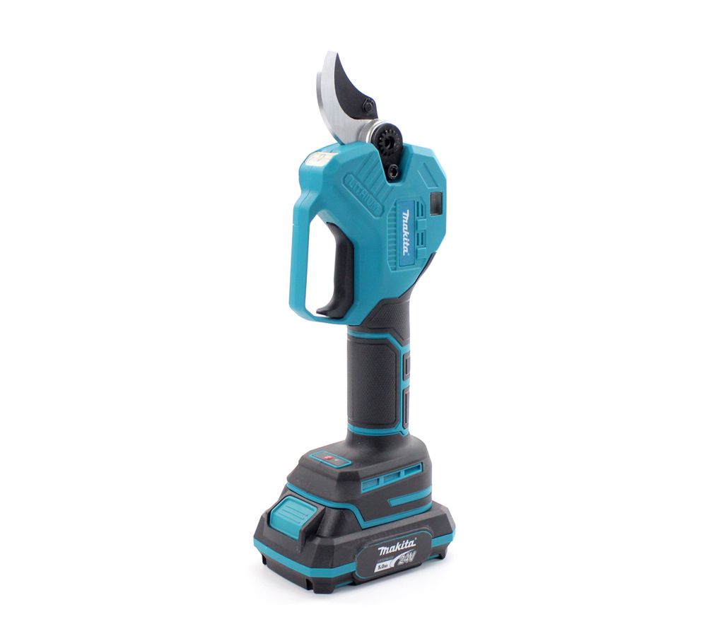 Аккумуляторный секатор Makita DUP400 (24V, 5AH, 40мм) с индикатором заряда и резов + подсветка