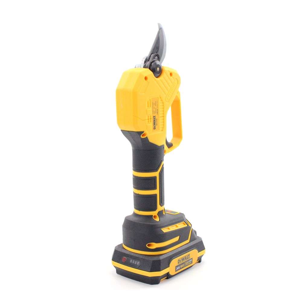 Акумуляторний секатор DeWalt DCMPP560P1 (24V, 5AH, 30мм) з індикатором заряду та різів + підсвічування