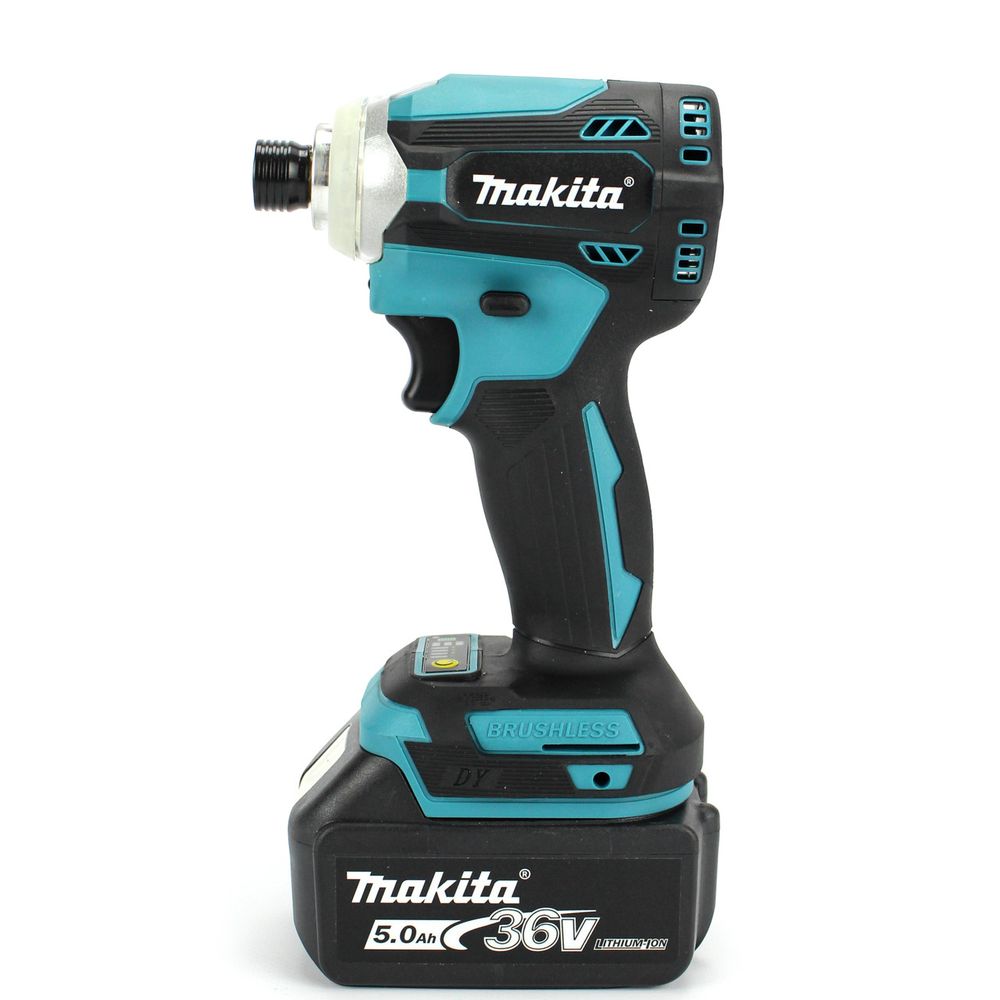 Аккумуляторный безщеточный винтоверт Makita DTD171 (36V, 5AH) c регулятором. АКБ винтоверт Макита