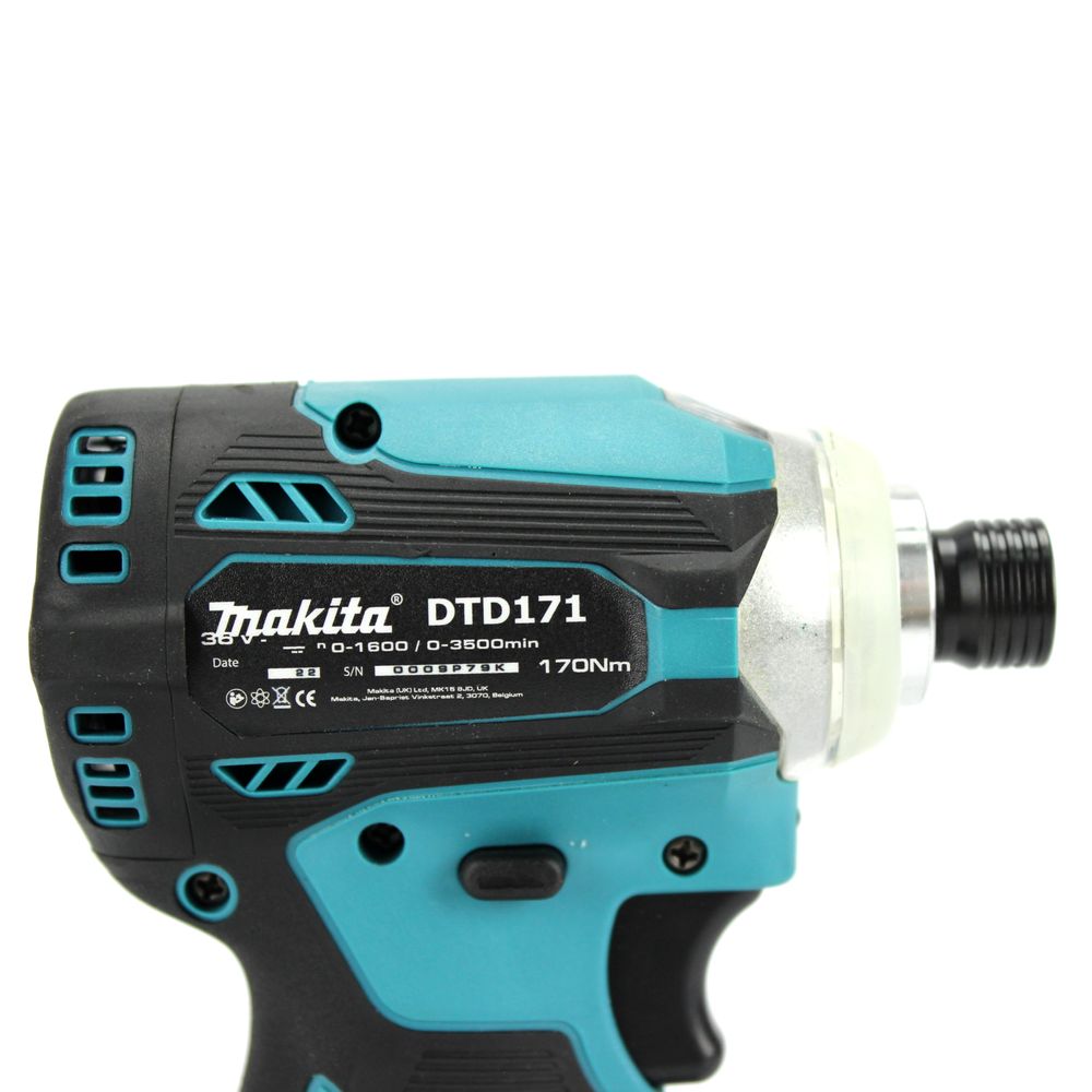 Аккумуляторный безщеточный винтоверт Makita DTD171 (36V, 5AH) c регулятором. АКБ винтоверт Макита