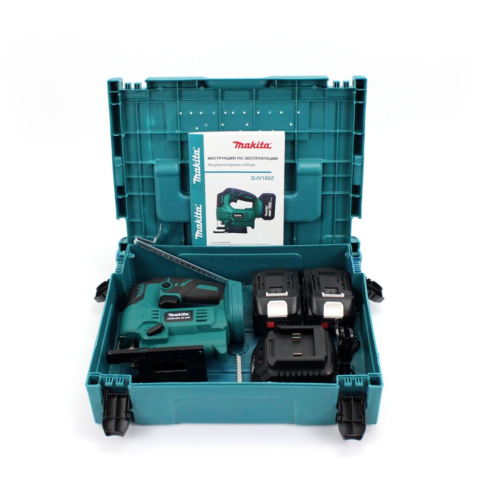 Аккумуляторный лобзик Makita DJV180Z (36V, 5AH), бесщеточный лобзик Макита