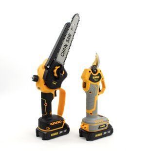 Акумуляторний набір 2в1 DeWalt 24V (Пила DCM170N + Секатор DCMPP560P2 Digital) Набір 2в1 Деволт