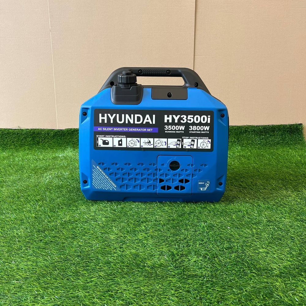 Інверторний бензиновий генератор HYUNDAI HY3500i (3.5/3.8 кВт), з мідною обвиткою