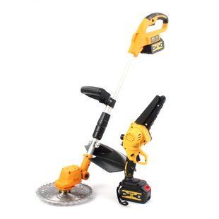 Акумуляторний набір 2в1 DeWalt 48V (тример DCMST156N + міні пила DCM160N) АКБ набір 2в1 Деволт