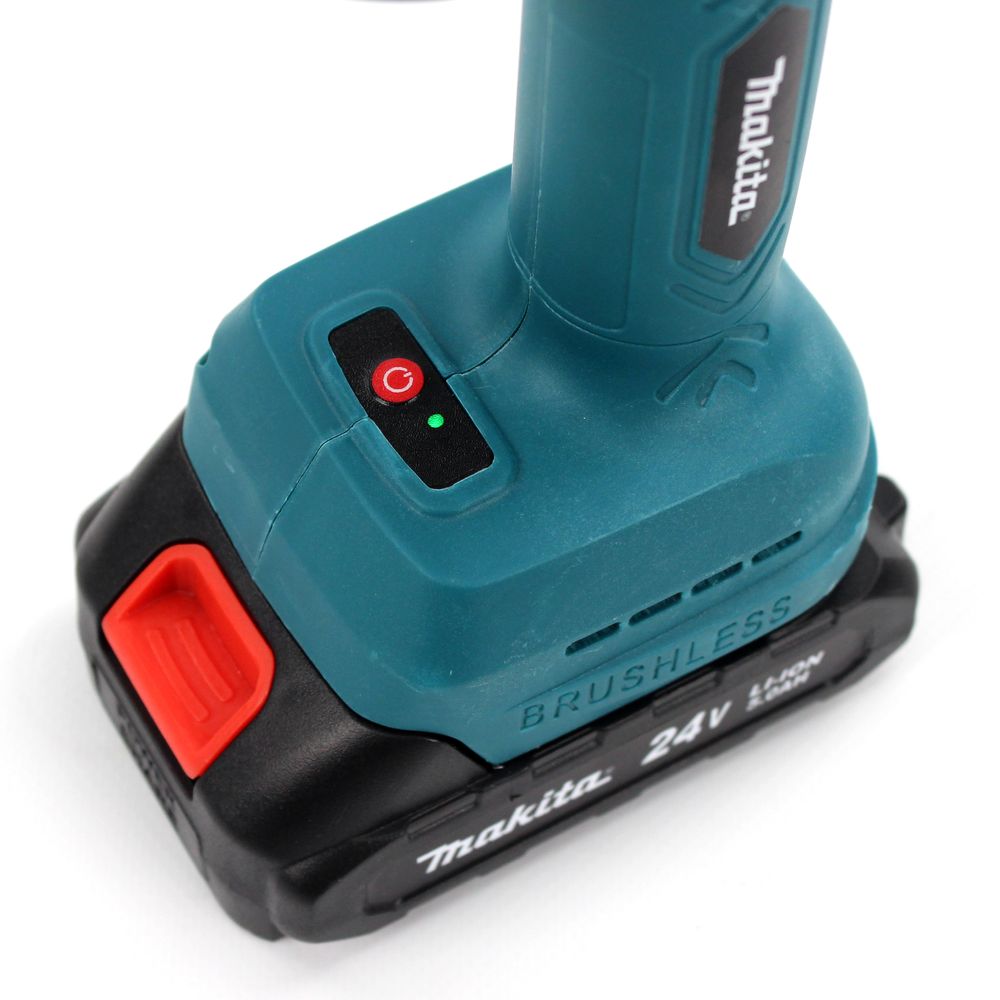 Аккумуляторный набор 3в1 Makita 24V (Пила DUC190Z + Секатор DUP365 + Степлер садовый). АКБ набор Макита