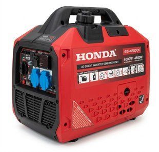 Інверторний бензиновий генератор Honda EU4500i (4.0/4.5 кВт), генератор Хонду з мідною обмоткою