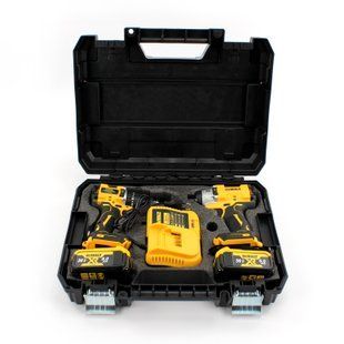 Набір 2в1 АКБ DeWalt 36V (Гайковерт DCF922 + шуруповерт DCD996). Набір 2в1 Деволт